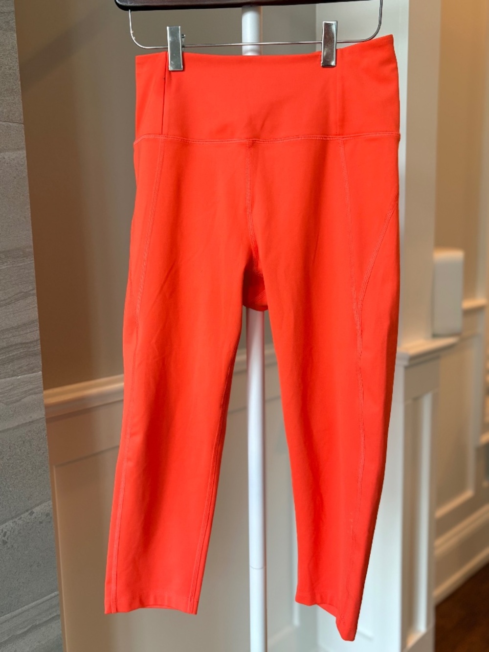 Girlfriend Collective Compressive Leggings Bright Orange Crop M